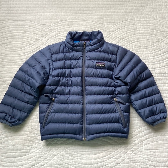 Patagonia Other - Patagonia Down Puffer Jacket Navy Blue Unisex Toddler 3T